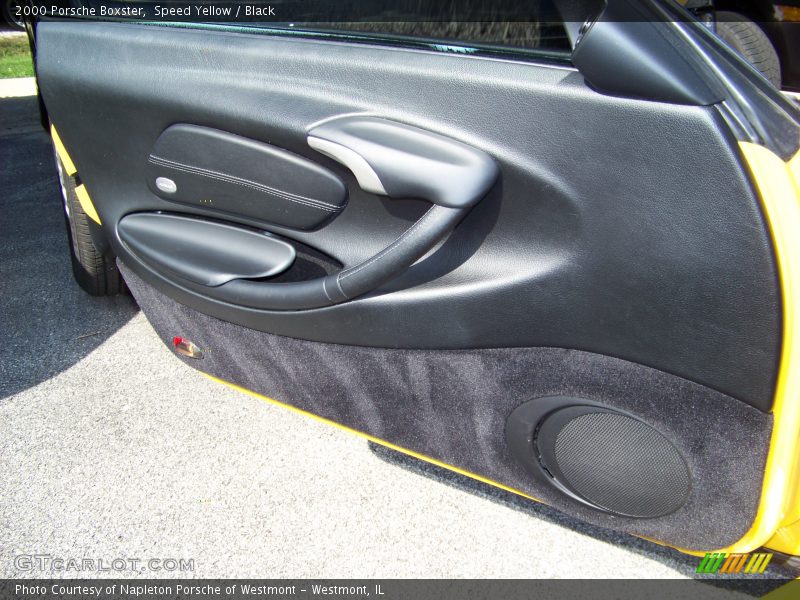 Speed Yellow / Black 2000 Porsche Boxster