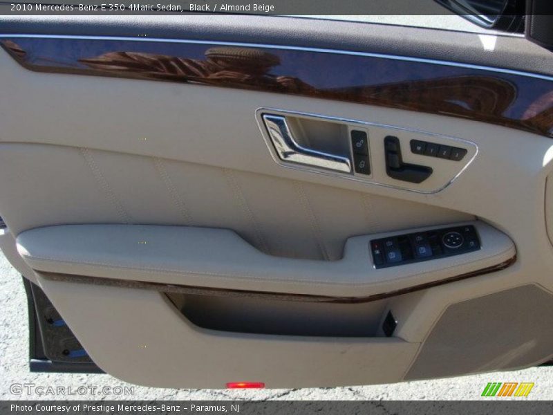 Black / Almond Beige 2010 Mercedes-Benz E 350 4Matic Sedan