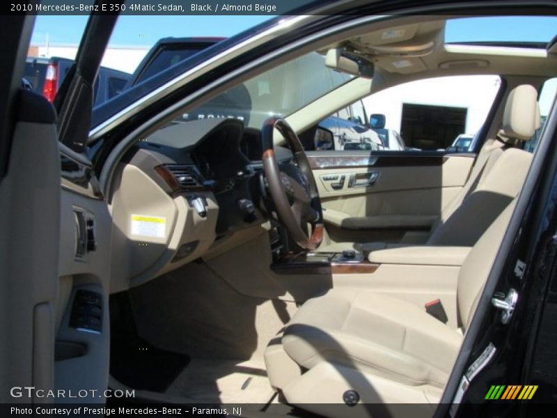 Black / Almond Beige 2010 Mercedes-Benz E 350 4Matic Sedan