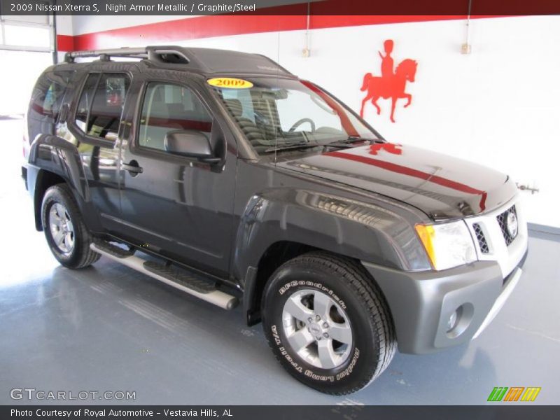 Night Armor Metallic / Graphite/Steel 2009 Nissan Xterra S