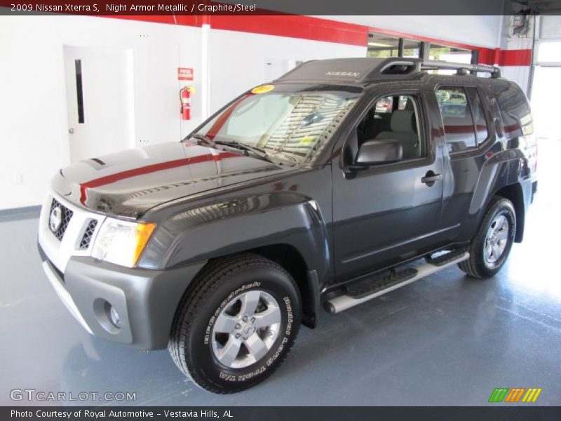 Night Armor Metallic / Graphite/Steel 2009 Nissan Xterra S