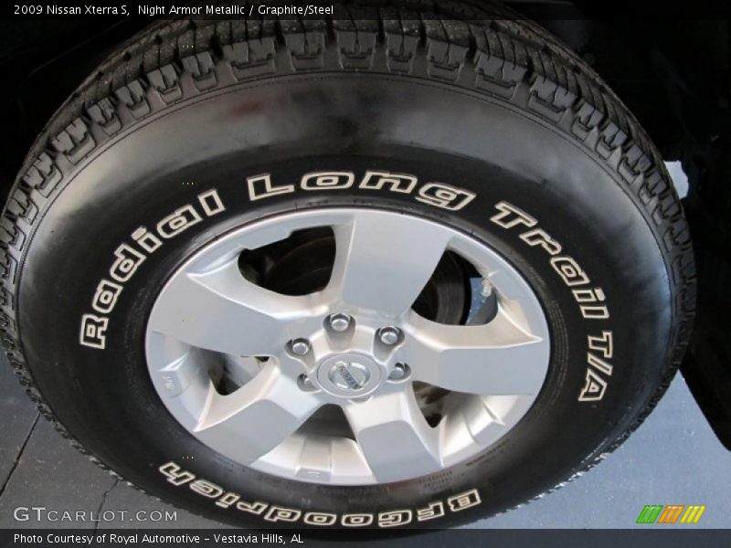Night Armor Metallic / Graphite/Steel 2009 Nissan Xterra S