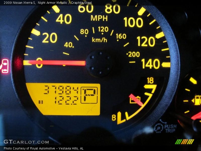Night Armor Metallic / Graphite/Steel 2009 Nissan Xterra S