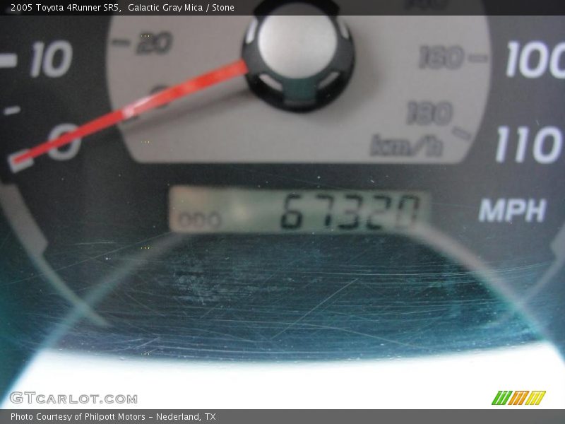 Galactic Gray Mica / Stone 2005 Toyota 4Runner SR5