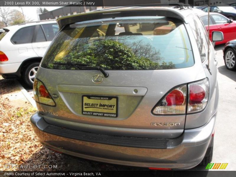 Millenium Silver Metallic / Ivory 2003 Lexus RX 300