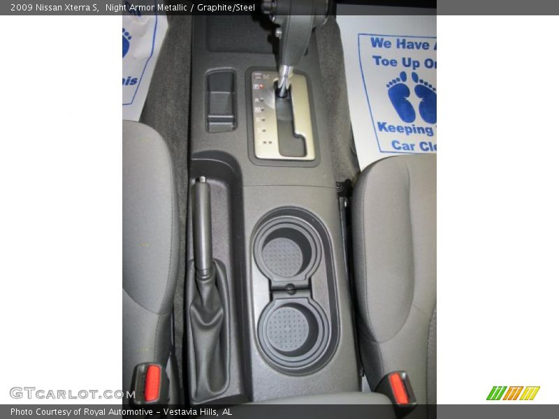 Night Armor Metallic / Graphite/Steel 2009 Nissan Xterra S