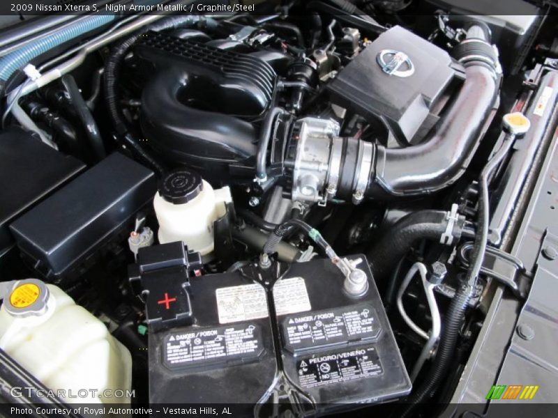 Night Armor Metallic / Graphite/Steel 2009 Nissan Xterra S