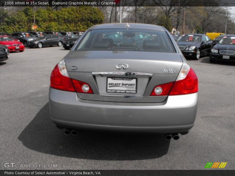 Diamond Graphite Metallic / Graphite 2006 Infiniti M 35x Sedan