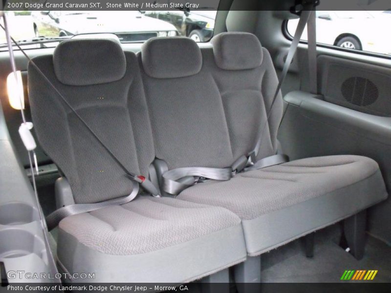 Stone White / Medium Slate Gray 2007 Dodge Grand Caravan SXT