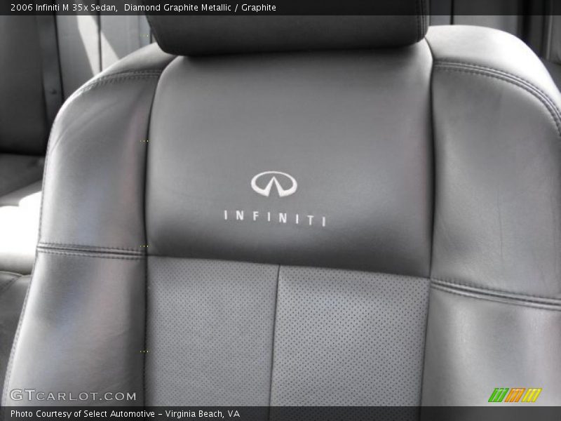 Diamond Graphite Metallic / Graphite 2006 Infiniti M 35x Sedan