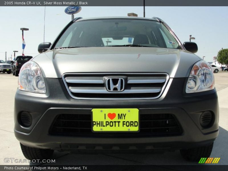 Silver Moss Metallic / Black 2005 Honda CR-V LX