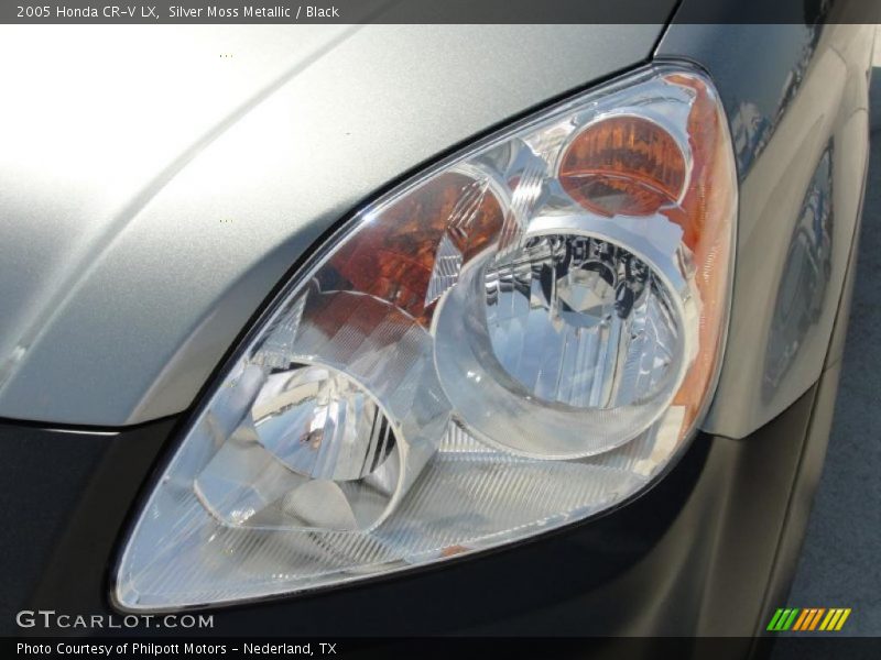 Silver Moss Metallic / Black 2005 Honda CR-V LX