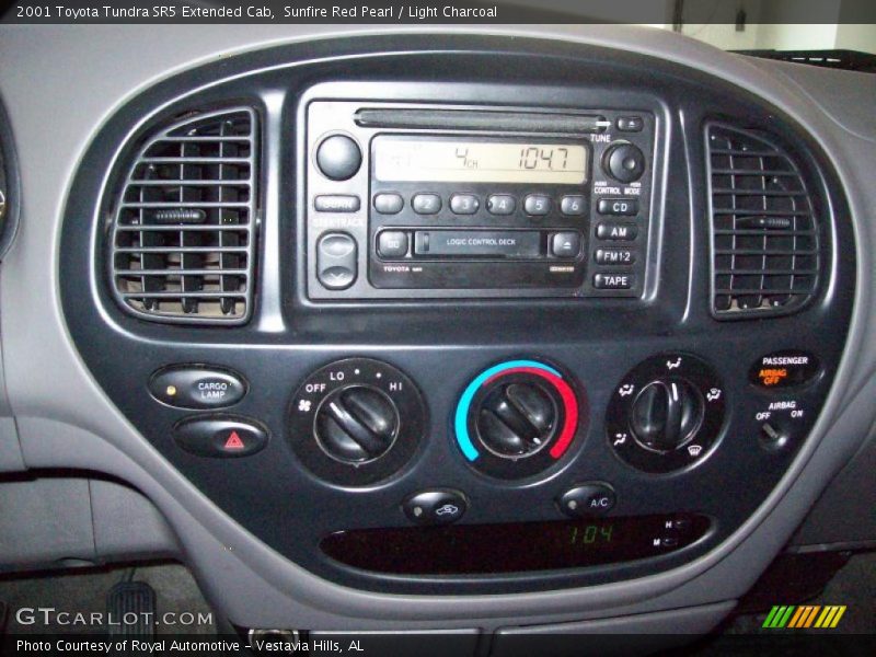 Sunfire Red Pearl / Light Charcoal 2001 Toyota Tundra SR5 Extended Cab
