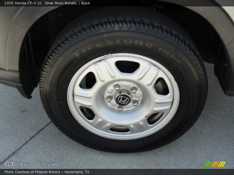 Silver Moss Metallic / Black 2005 Honda CR-V LX