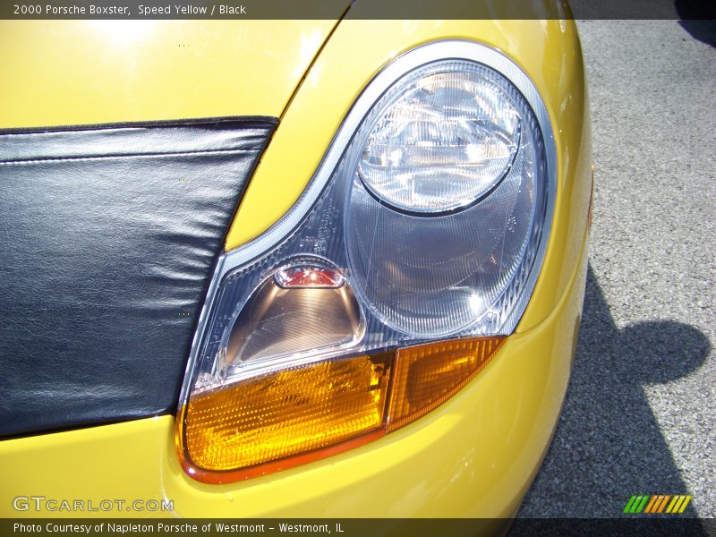 Speed Yellow / Black 2000 Porsche Boxster