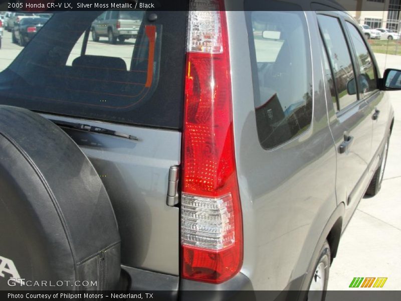 Silver Moss Metallic / Black 2005 Honda CR-V LX
