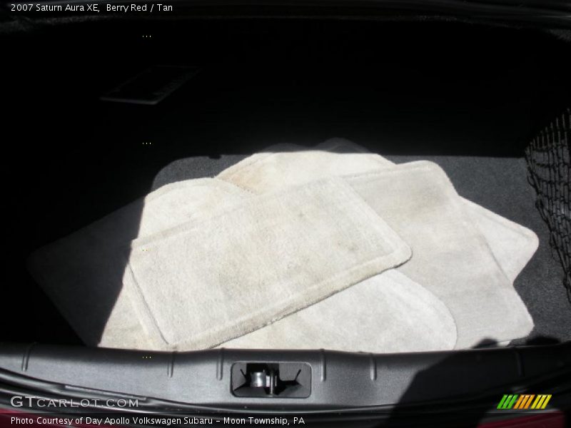 Berry Red / Tan 2007 Saturn Aura XE