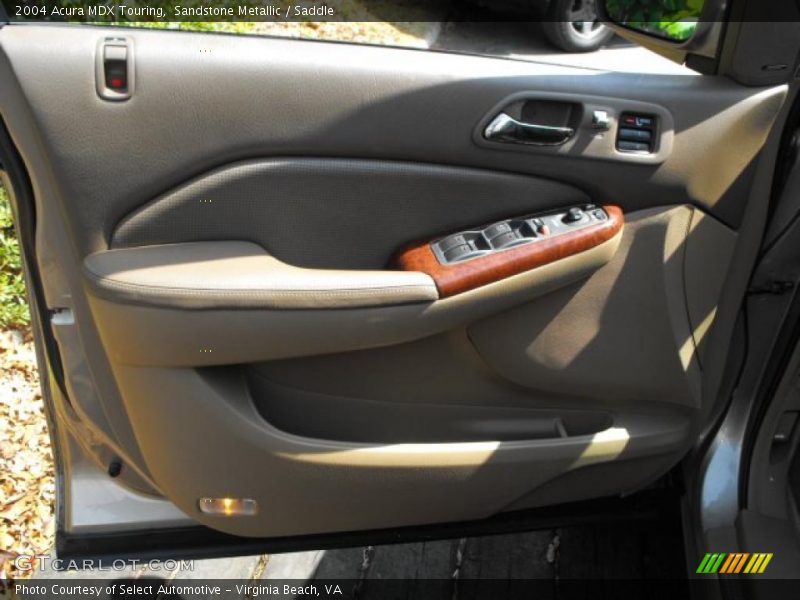 Sandstone Metallic / Saddle 2004 Acura MDX Touring