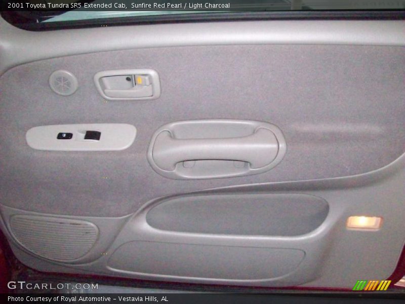 Sunfire Red Pearl / Light Charcoal 2001 Toyota Tundra SR5 Extended Cab