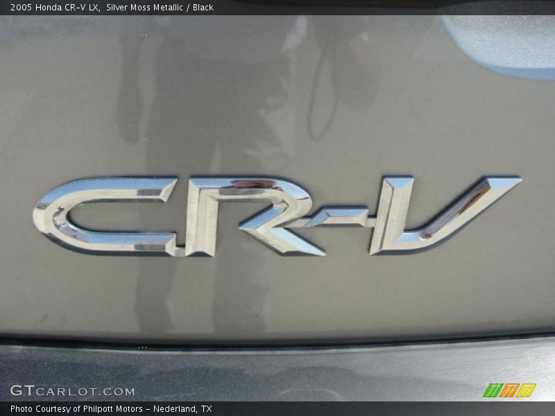 Silver Moss Metallic / Black 2005 Honda CR-V LX