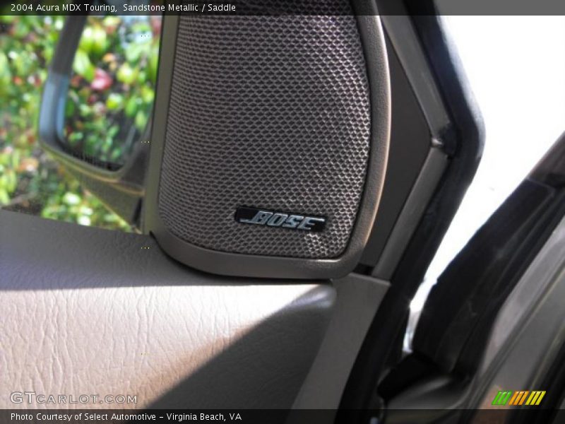 Sandstone Metallic / Saddle 2004 Acura MDX Touring