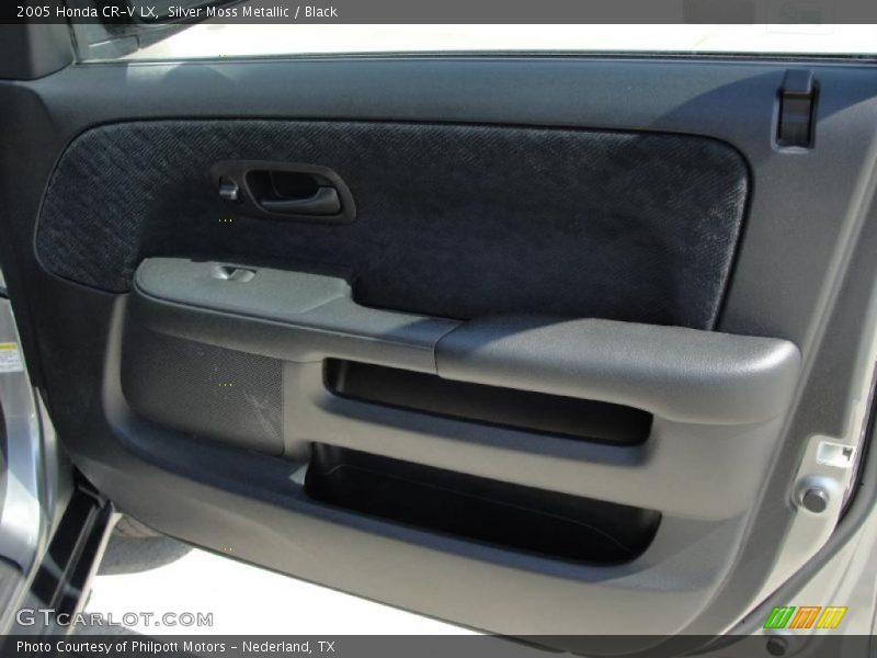 Silver Moss Metallic / Black 2005 Honda CR-V LX
