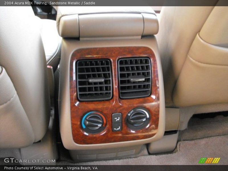 Sandstone Metallic / Saddle 2004 Acura MDX Touring