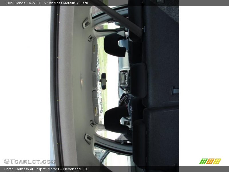 Silver Moss Metallic / Black 2005 Honda CR-V LX