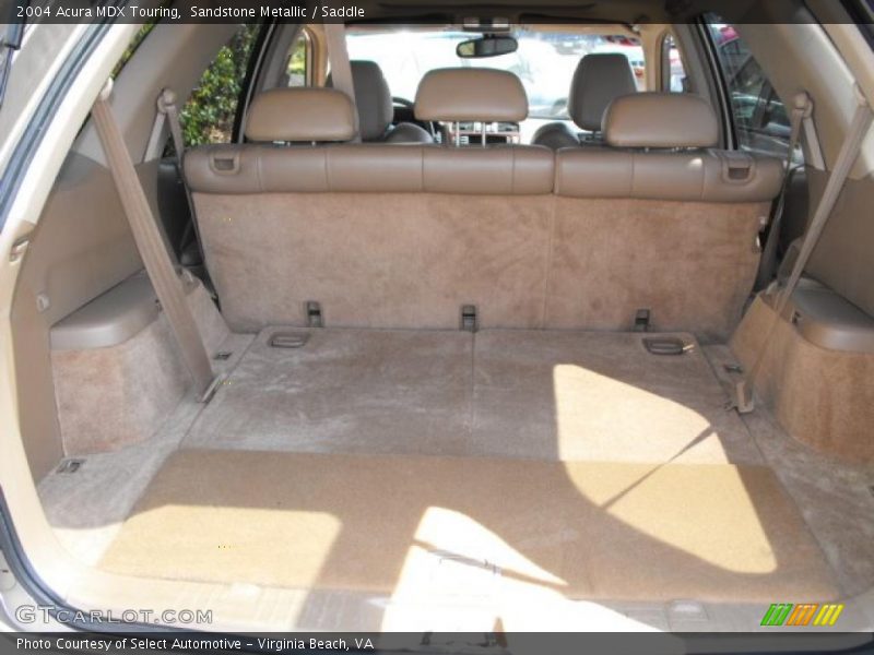 Sandstone Metallic / Saddle 2004 Acura MDX Touring