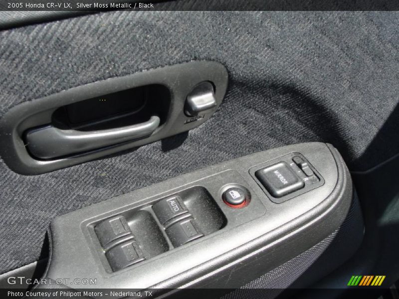 Silver Moss Metallic / Black 2005 Honda CR-V LX