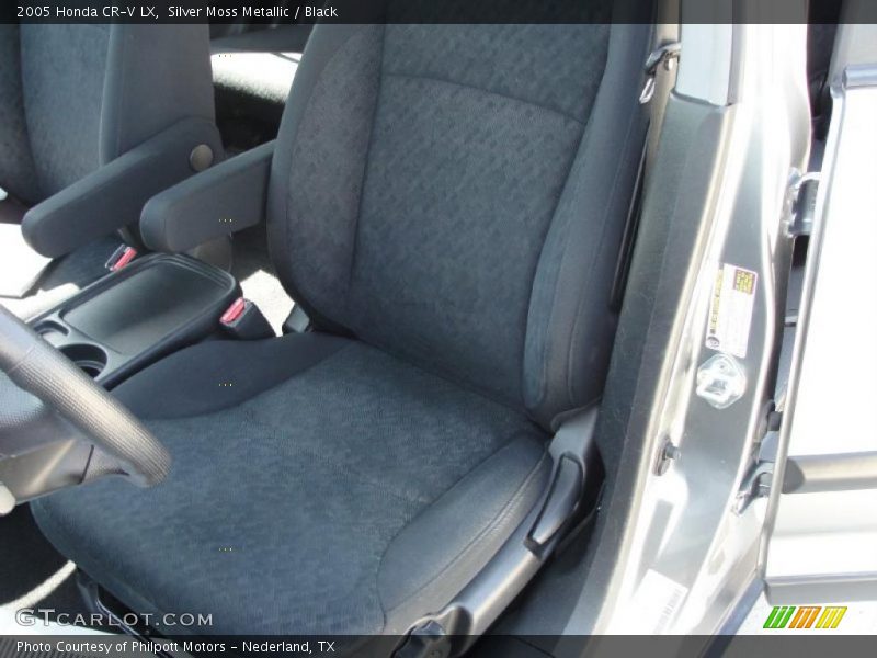 Silver Moss Metallic / Black 2005 Honda CR-V LX