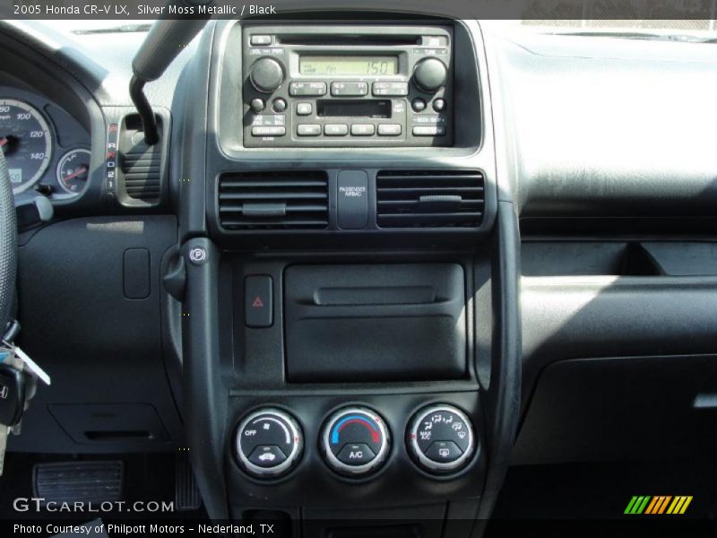 Silver Moss Metallic / Black 2005 Honda CR-V LX