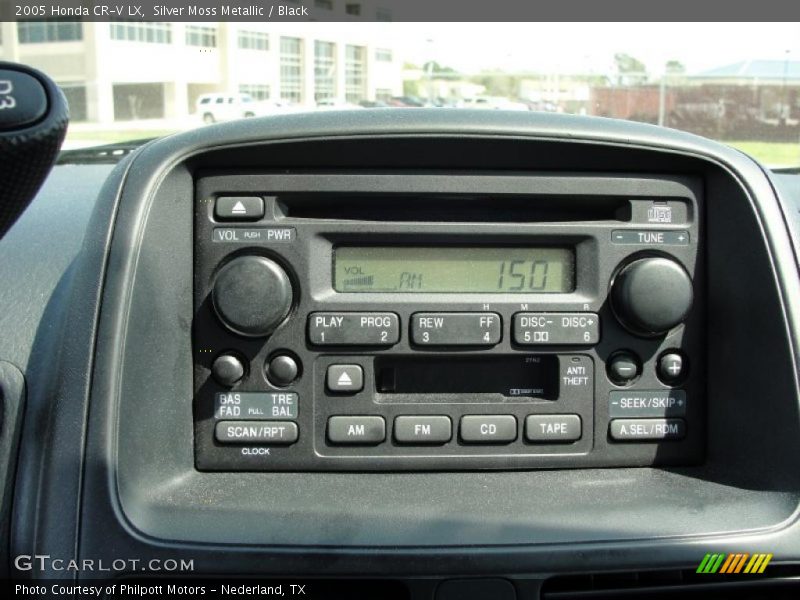 Silver Moss Metallic / Black 2005 Honda CR-V LX