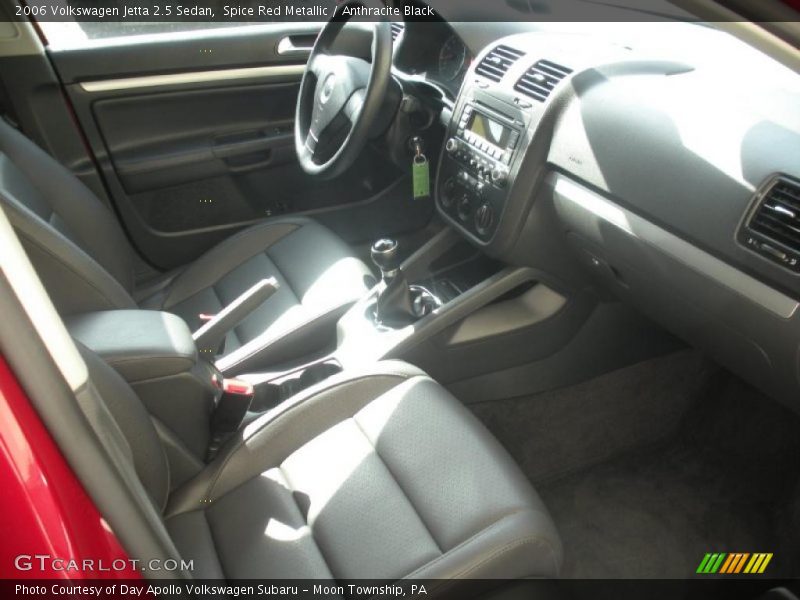 Spice Red Metallic / Anthracite Black 2006 Volkswagen Jetta 2.5 Sedan