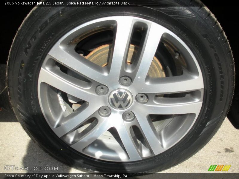 Spice Red Metallic / Anthracite Black 2006 Volkswagen Jetta 2.5 Sedan