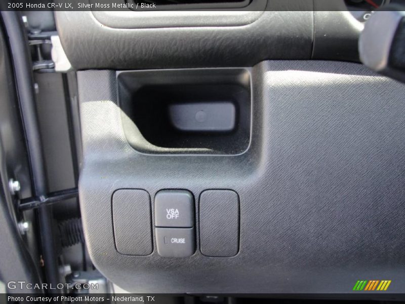 Silver Moss Metallic / Black 2005 Honda CR-V LX