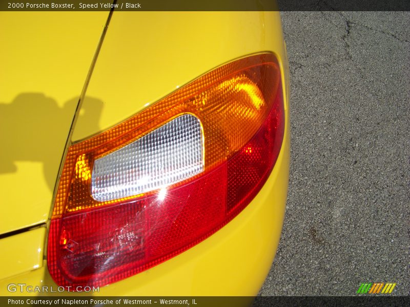 Speed Yellow / Black 2000 Porsche Boxster