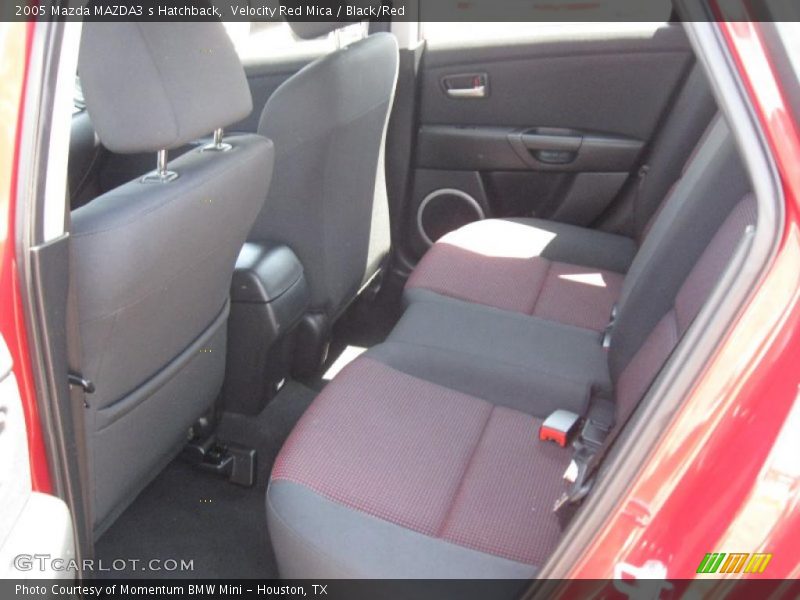Velocity Red Mica / Black/Red 2005 Mazda MAZDA3 s Hatchback