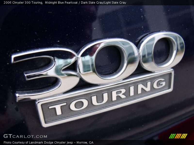 Midnight Blue Pearlcoat / Dark Slate Gray/Light Slate Gray 2006 Chrysler 300 Touring