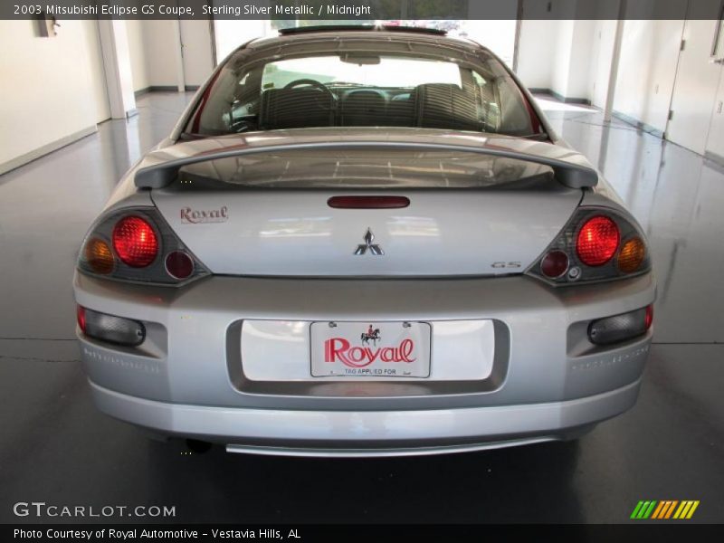 Sterling Silver Metallic / Midnight 2003 Mitsubishi Eclipse GS Coupe