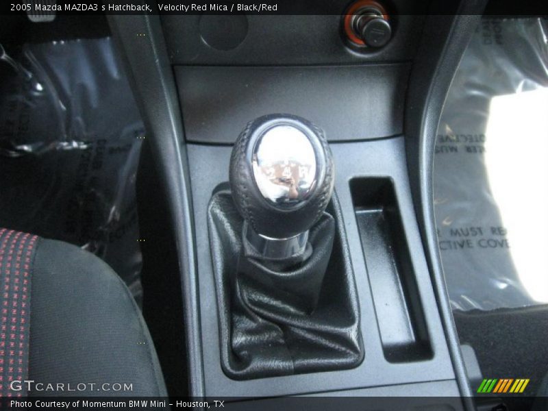 Velocity Red Mica / Black/Red 2005 Mazda MAZDA3 s Hatchback