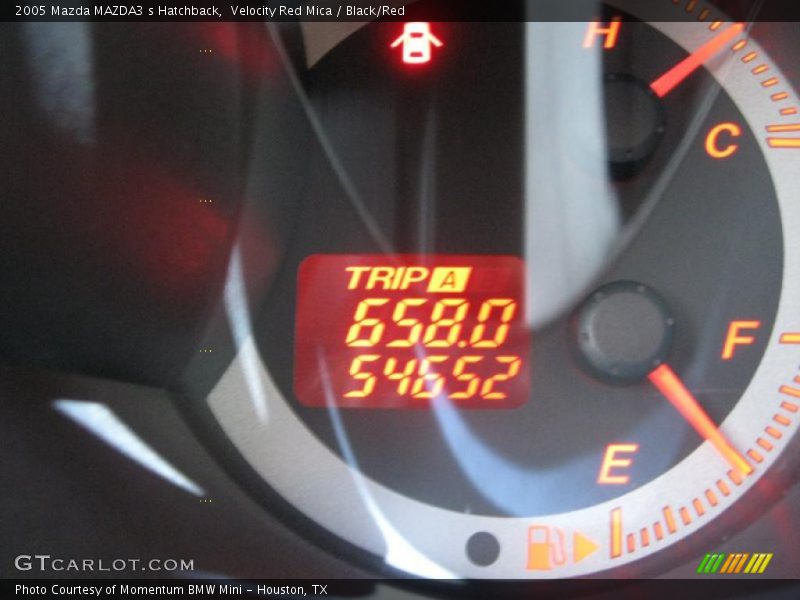 Velocity Red Mica / Black/Red 2005 Mazda MAZDA3 s Hatchback