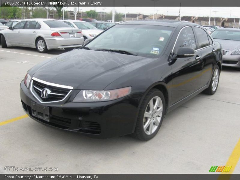 Nighthawk Black Pearl / Ebony 2005 Acura TSX Sedan