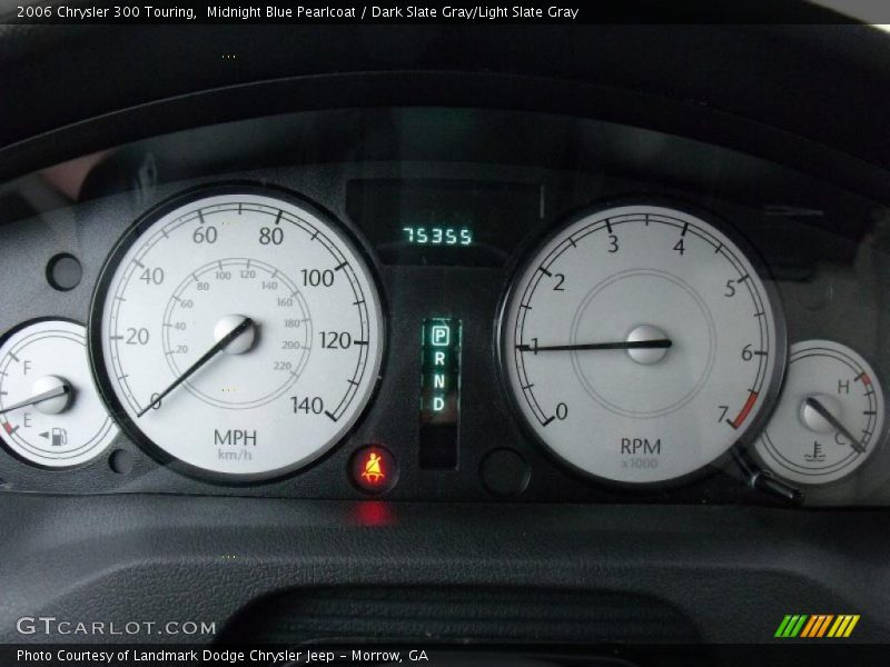 Midnight Blue Pearlcoat / Dark Slate Gray/Light Slate Gray 2006 Chrysler 300 Touring