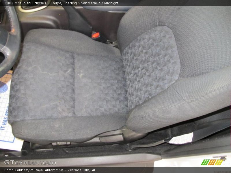 Sterling Silver Metallic / Midnight 2003 Mitsubishi Eclipse GS Coupe
