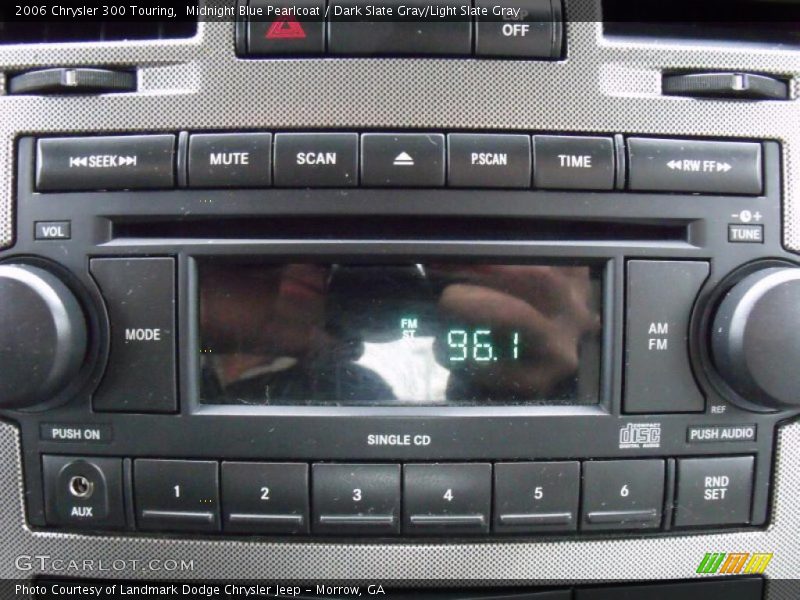Midnight Blue Pearlcoat / Dark Slate Gray/Light Slate Gray 2006 Chrysler 300 Touring