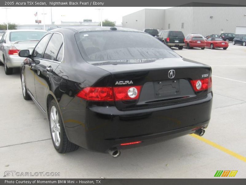 Nighthawk Black Pearl / Ebony 2005 Acura TSX Sedan