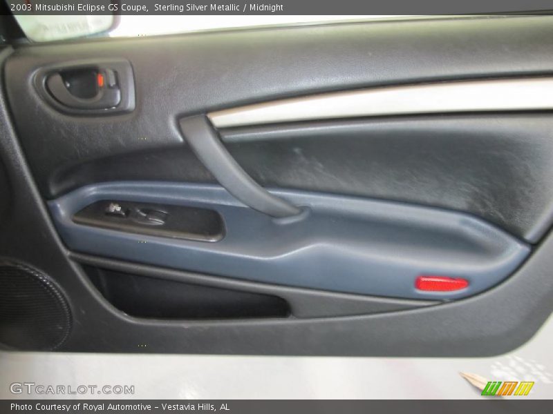 Sterling Silver Metallic / Midnight 2003 Mitsubishi Eclipse GS Coupe