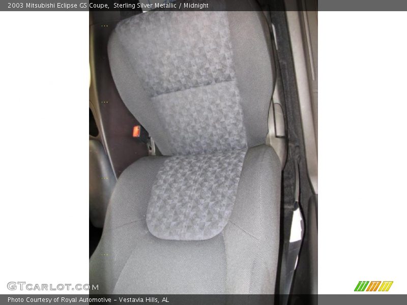 Sterling Silver Metallic / Midnight 2003 Mitsubishi Eclipse GS Coupe