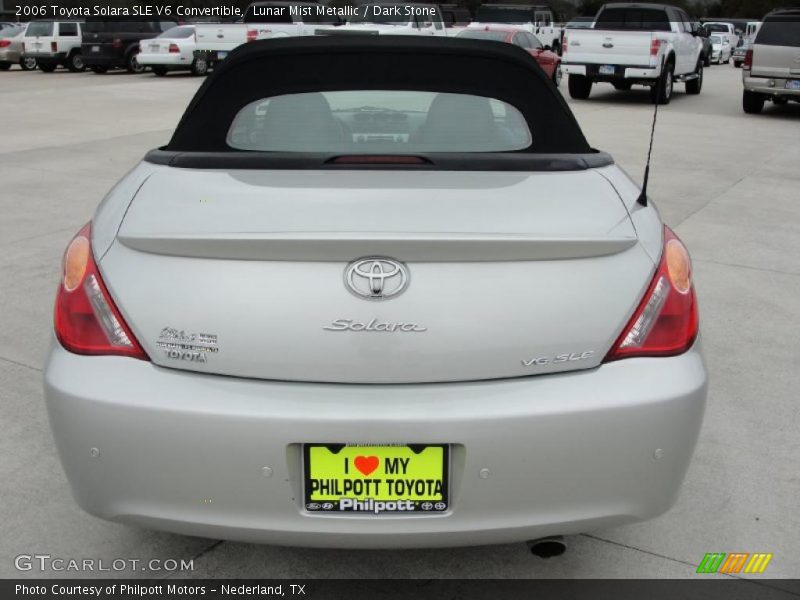 Lunar Mist Metallic / Dark Stone 2006 Toyota Solara SLE V6 Convertible